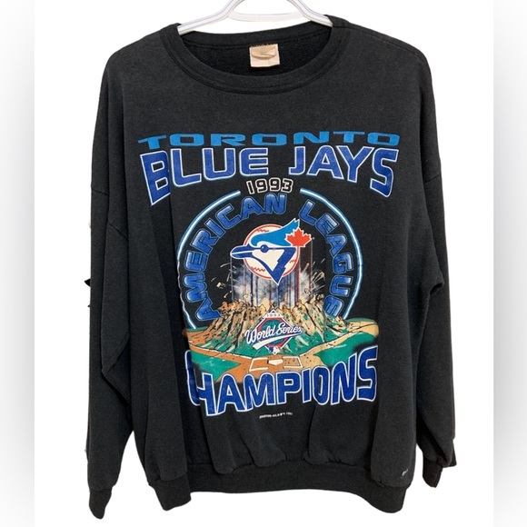 STARTER Other - Vintage Toronto Blue Jays 1993 American League Champions Crewneck Sweater Sz XL